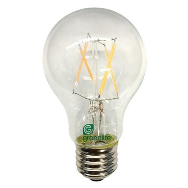 Greenlite 7W/LEDX/OMNI/D LED Light Bulb, General Purpose, A19 Lamp, 60 W Equivalent, E26 Lamp Base, Dimmable, Clear