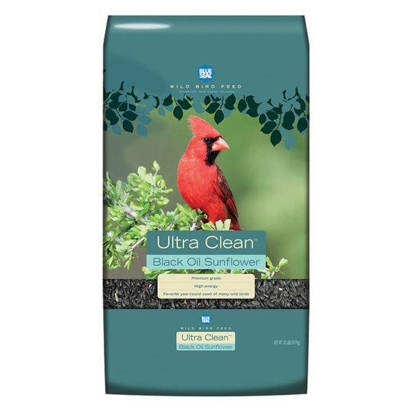 Ultra CleanT Black Oil Sunflower Seed for wild birds - 40 LB