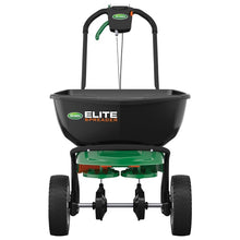 Load image into Gallery viewer, Scotts 75902 Elite Spreader, 30 lb Capacity, 20,000 sq-ft Coverage Area, 6 ft W Spread, Plastic
