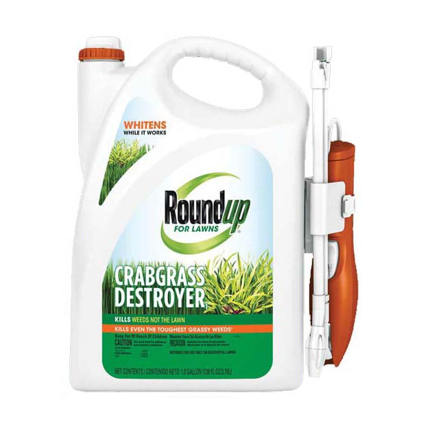 Roundup 4386004 Crabgrass Destroyer, Liquid, Spray Application, 1 gal Bottle