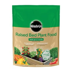 Miracle-Gro 3330110 Raised Bed Plant Food, 2 lb Bag, Solid, 5-1-7 N-P-K Ratio