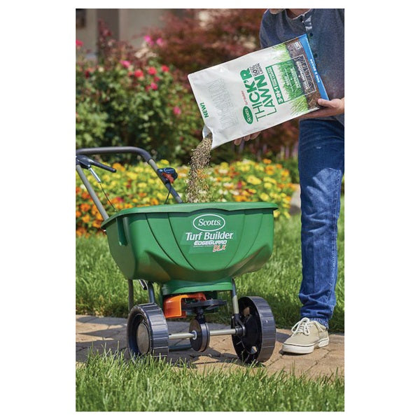 Scotts Turf Builder Thick'R Lawn 30156 Sun and Shade Mix Grass Seed, 12 lb Bag