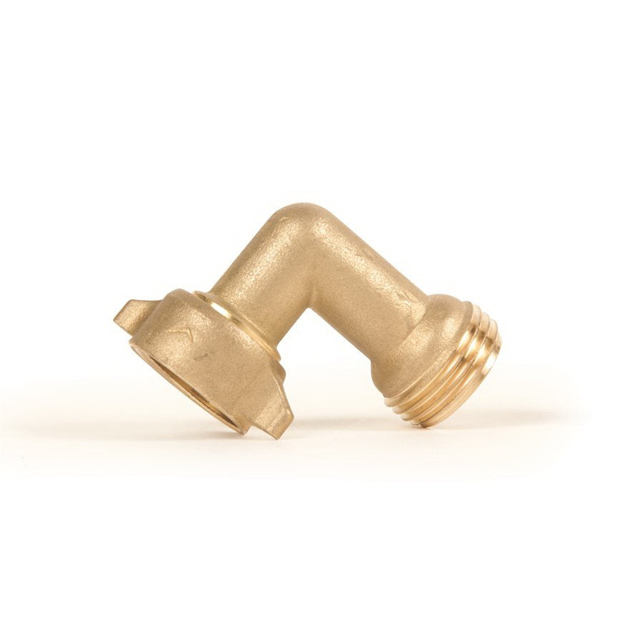 CAMCO 22505 90 deg Hose Elbow, Brass