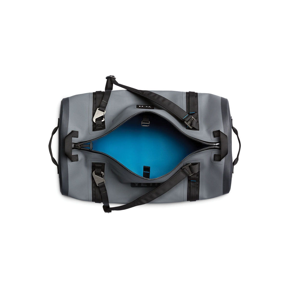 YETI Panga 18060120000 Duffel Bag, 75 L Capacity, Nylon, Storm Gray, 28 in L, 15-1/2 in W