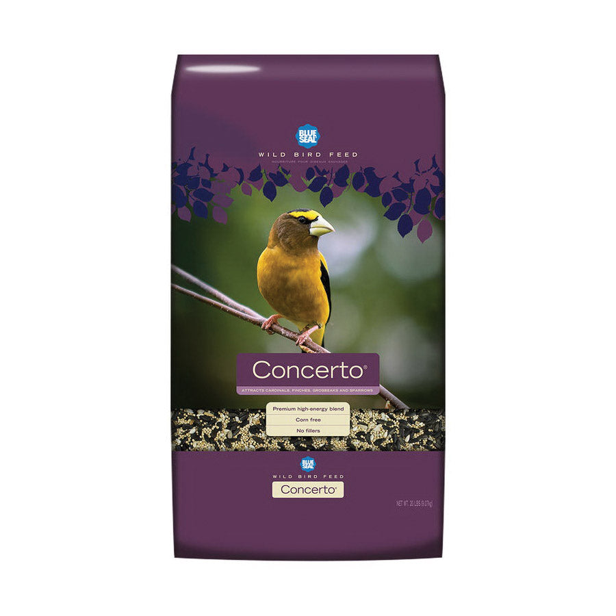 Blue Seal 2744-8 Bird Food, Concerto, Dry, 8 lb Bag