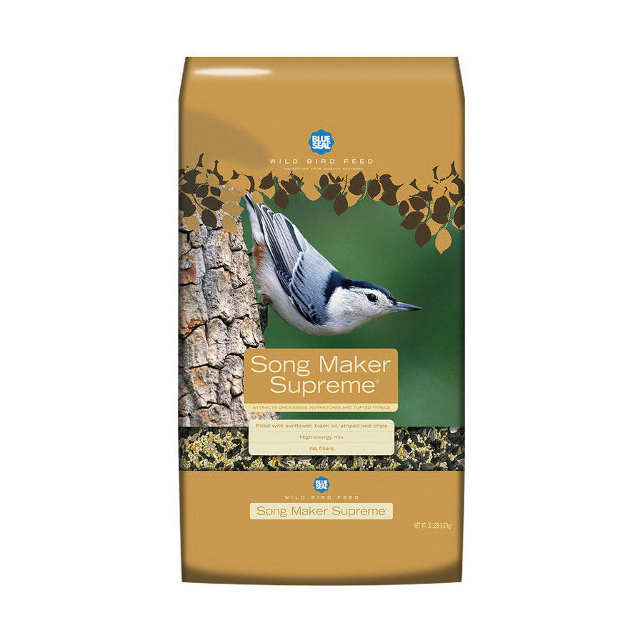 Blue Seal 2748-8 Song Maker Supreme Bird Food, Grains, 8 lb Bag