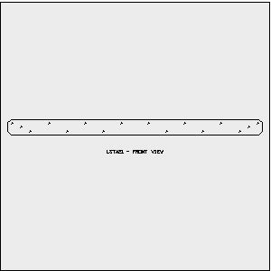 MiTek LSTA Series LSTA21 Strap Ties, 20 ga Gauge, Steel, Silver, Galvanized