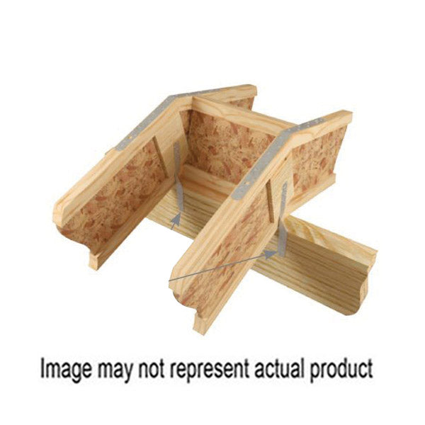 MiTek LSTA Series LSTA21 Strap Ties, 20 ga Gauge, Steel, Silver, Galvanized