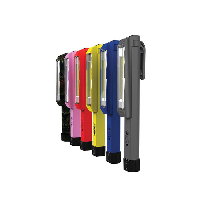 NEBO Larry Series 6327 Pocket Work Light, Alkaline Battery, 1-Lamp, LED Lamp, 170 Lumens