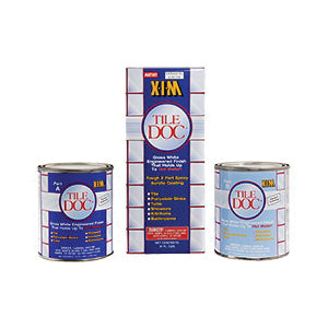 X-I-M 54020K Epoxy Acrylic Coating, High-Gloss, White, 2 pt