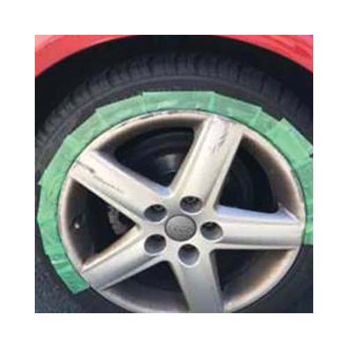 ALPHA GT1006TG Multi-Purpose G-Tape, 82 ft L, 2 in W, Black/Yellow