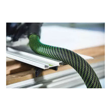 Load image into Gallery viewer, Festool 500678 Suction Hose, 1-1/4 in OD, Bayonet, 16-1/2 ft L, Plastic/Rubber, Black/Green
