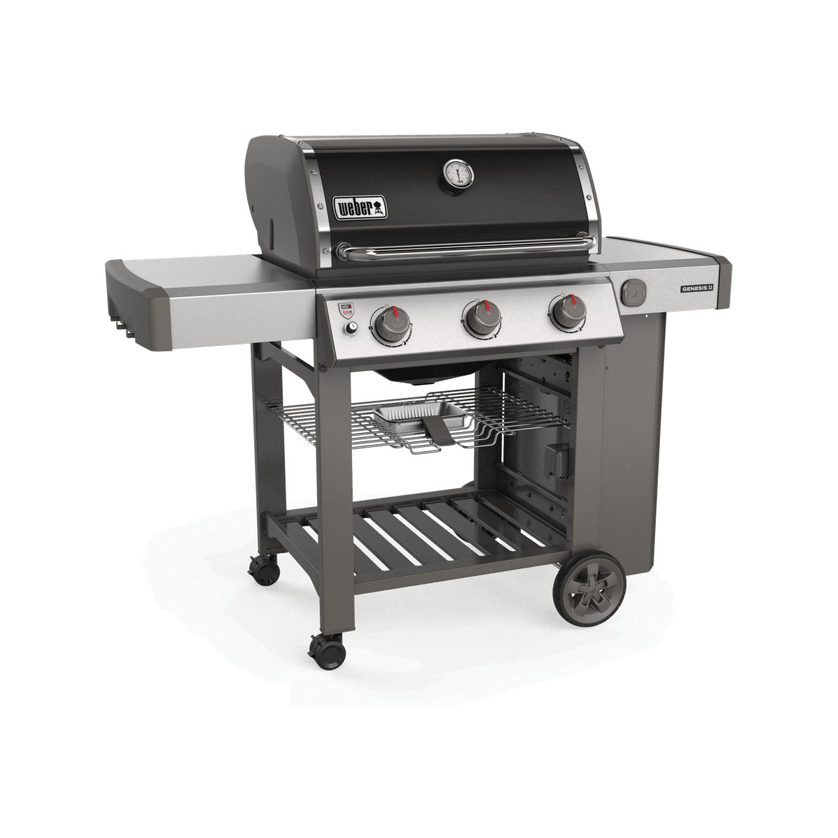 Weber GENESIS II 61011201 Gas Grill, 39,000 Btu BTU, Liquid Propane, 3 -Burner, 513 sq-in Primary Cooking Surface