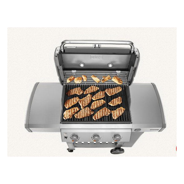 Weber GENESIS II 61011201 Gas Grill, 39,000 Btu BTU, Liquid Propane, 3 -Burner, 513 sq-in Primary Cooking Surface