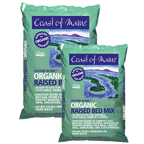 Coast of Maine 1SCAS-48 Organic Raised Bed Mix, 2 cu-ft Bag