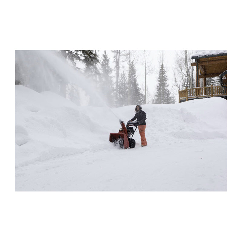 Honda HSS928AAWD Snow Blower, Gas, 270 cc Engine Displacement, 4-Cycle OHV Engine, 2-Stage, 52 ft Throw