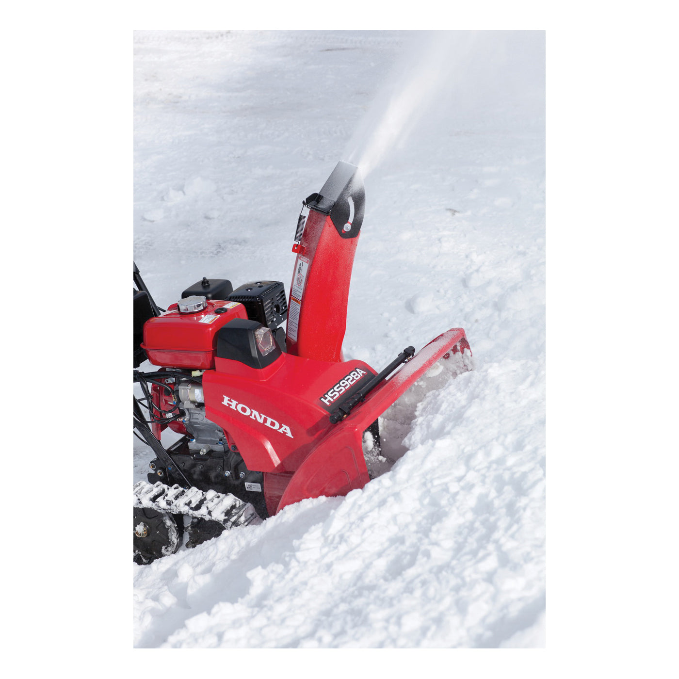 Honda HSS928AAT Snow Blower, Gasoline, 270 cc Engine Displacement, OHV Engine, 2-Stage, 52 ft Throw