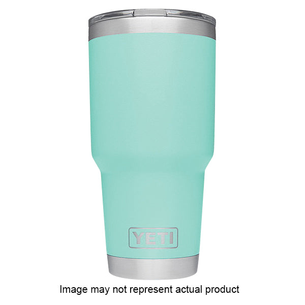 YETI Rambler 21071500054 Tumbler, 30 oz Capacity, Magslider Lid, Stainless Steel, Insulated, Sand