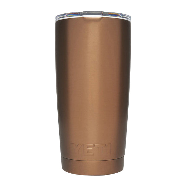 YETI Rambler 21071500052 Tumbler, 20 oz Capacity, MagSlider Lid, Stainless Steel, Insulated, Sand