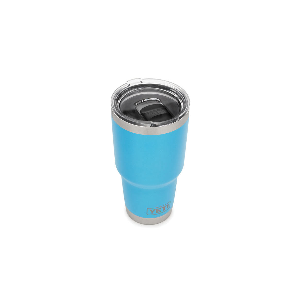 YETI Rambler 21071500029 Tumbler, 30 oz Capacity, Magslider Lid, Stainless Steel, Insulated, Reef Blue