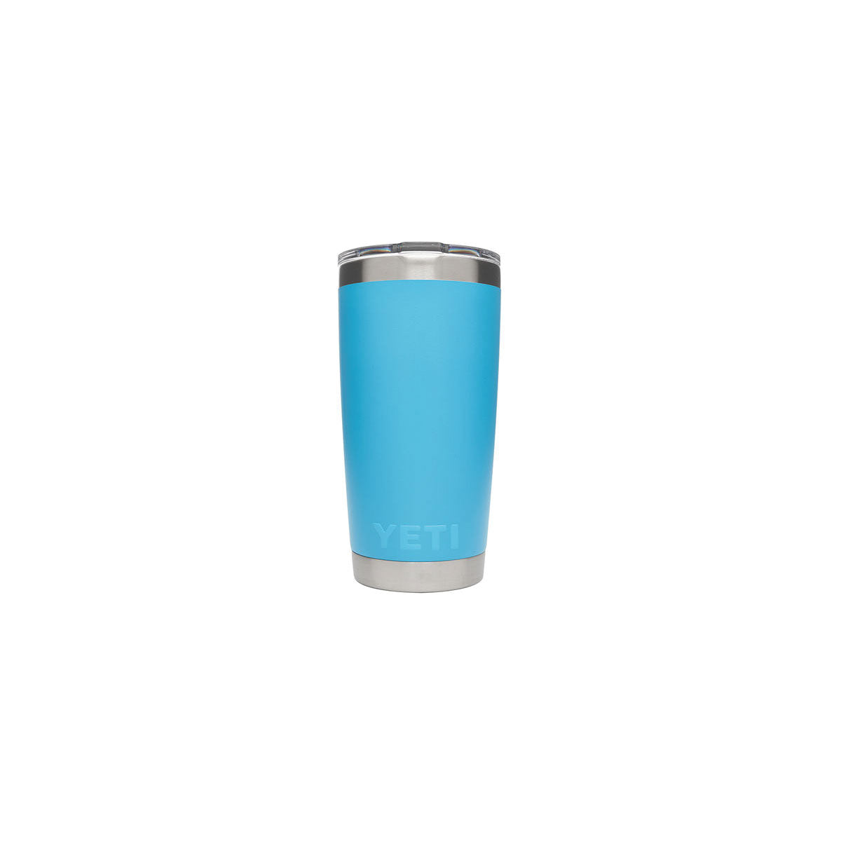 YETI Rambler 21071500028 Tumbler, 20 oz Capacity, MagSlider Lid, Stainless Steel, Insulated, Reef Blue