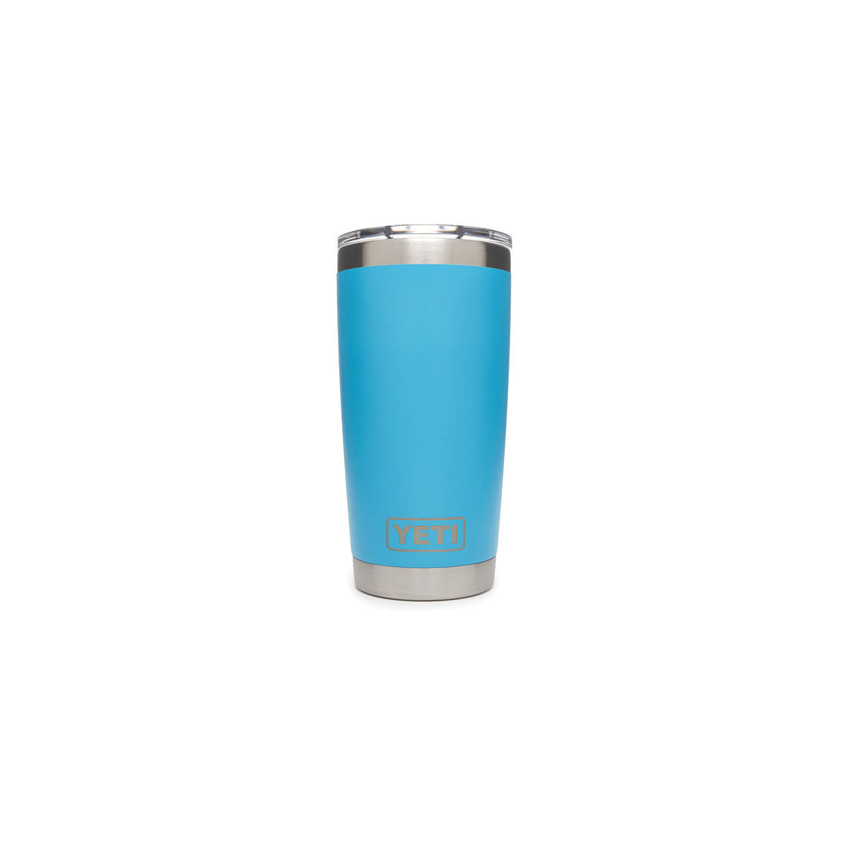YETI Rambler 21071500028 Tumbler, 20 oz Capacity, MagSlider Lid, Stainless Steel, Insulated, Reef Blue