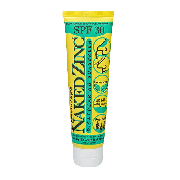 The Naked Bee Naked Zinc NZS-3 Disappearing Sunscreen, 3 oz