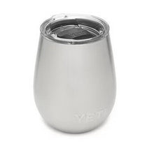 Load image into Gallery viewer, YETI Rambler 21071300190 MagSlider Lid, Plastic, Clear, For: Rambler 10 oz Wine Tumbler
