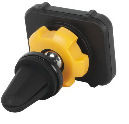 DeWALT 204 0435 DW2 Vent-Mount, Stainless Steel, Black/Yellow, Magnetic Mounting