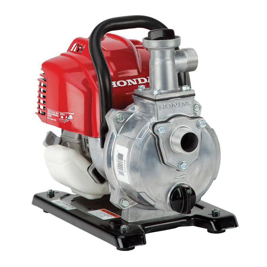 Honda WX10TA Water Pump, 1 in Outlet, 121 ft Max Head, 32 gpm, Aluminum Impeller, Aluminum