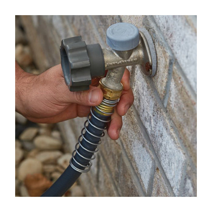 GILMOUR MFG Flexogen 874751-1001 Garden Hose, 75 ft L, Brass, Gray