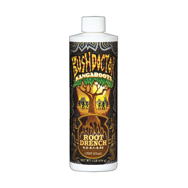 BUSH DOCTOR FX14097 Root Drench Fertilizer, Liquid, Earthy, Musky, Dark Brown, 1 pt