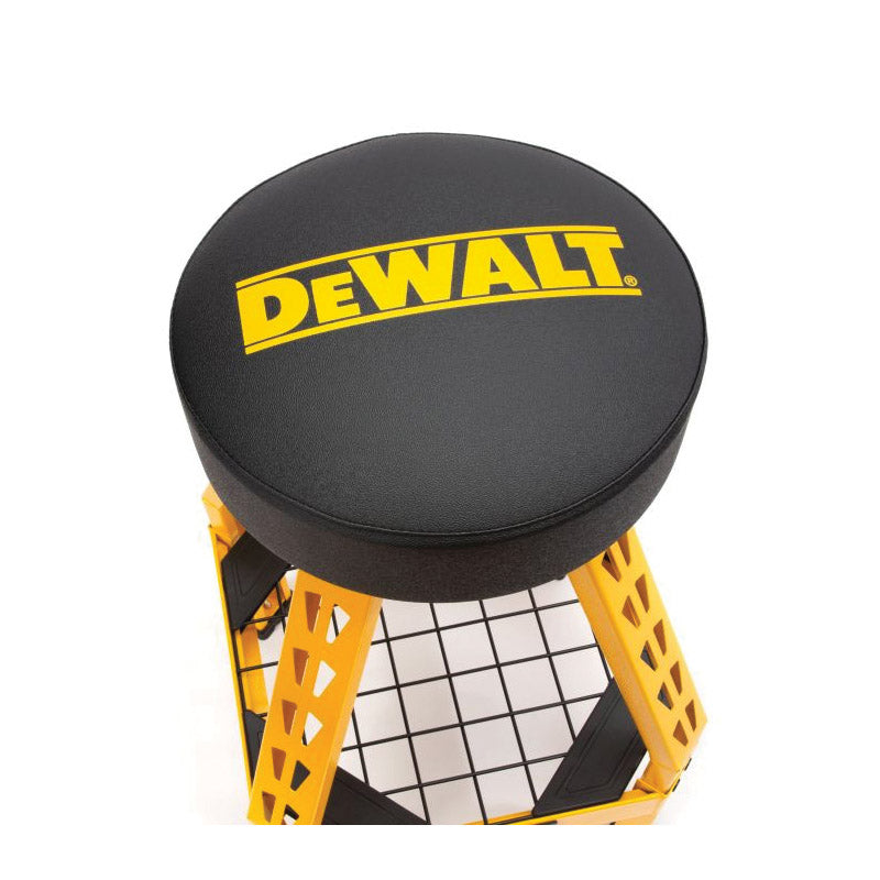 DeWALT 41561 Shop Stool, 300 lb, 17-1/4 in OAL, Steel Frame