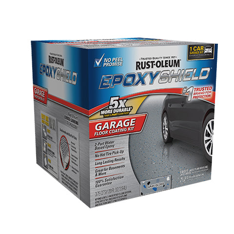 EpoxyShield 251965 Garage Floor Coating, Gloss, Gray