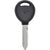 HILLMAN 83864 Key Blank, Brass/Rubber, Nickel, For: Chrysler Vehicle