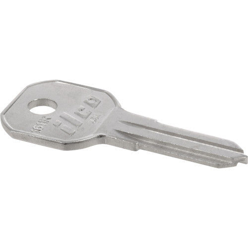 HILLMAN 86698 Key Blank, Brass, Nickel