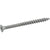 Fas-n-Tite 42605 Screw, #10 Thread, 2-1/2 in L, Coarse Thread, Bugle Head, Phillips Drive, Sharp Point, Ceramic, 50 PK