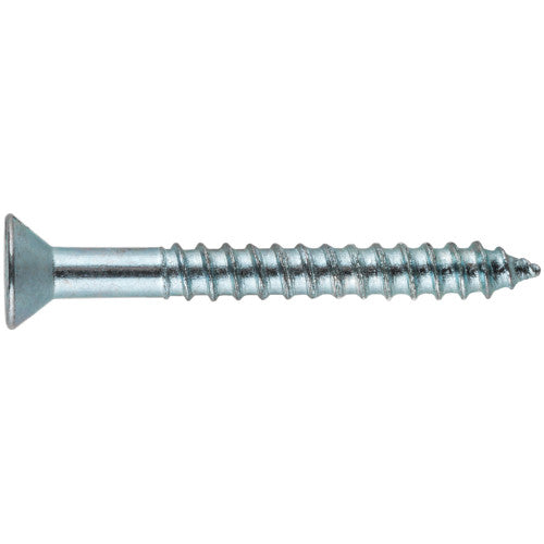 HILLMAN 40828 Screw, #8 Thread, 1-1/4 in L, Flat Head, Phillips Drive, Standard Point, Zinc