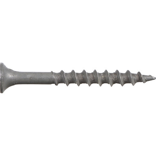 Fas-n-Tite 42603 Screw, #8 Thread, 1-5/8 in L, Coarse Thread, Bugle Head, Phillips Drive, Sharp Point, Ceramic