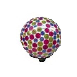 Very Cool Stuff V15 GLMB102 Gazing Globe, 10 in Dia, Glass, Blue/Purple