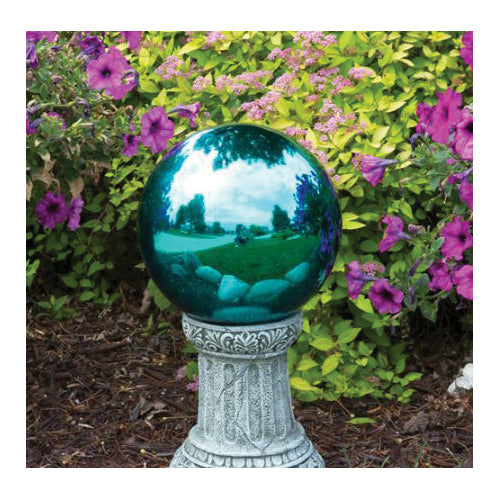 Echo Valley 8307 Mosaic Gazing Globe, 10 in Dia, Glass, Teal