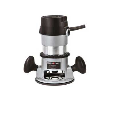 PORTER-CABLE 690LR Fixed Based Router, 11 A, 1/4 to 1/2 in Collet, 27,500 rpm Load Speed