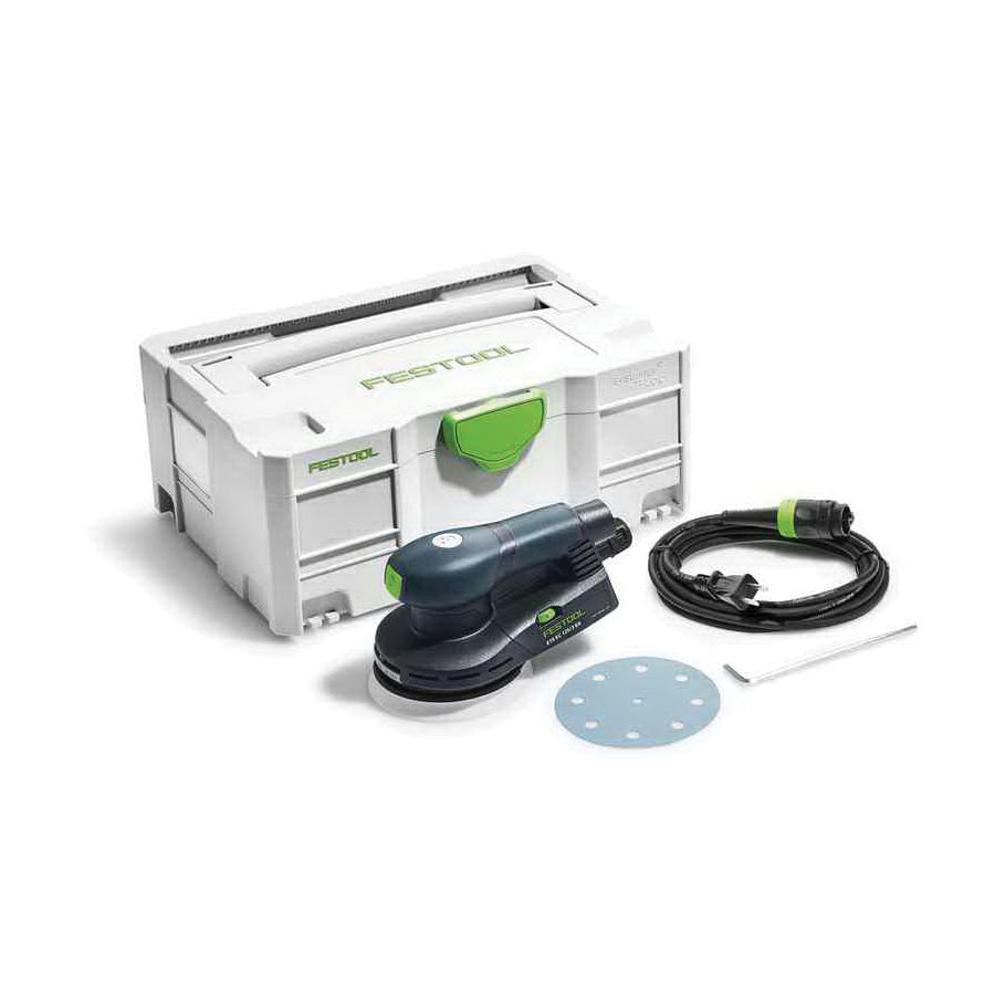 Festool 571897 Orbit Sander, 3.3 A, 5 in Pad/Disc