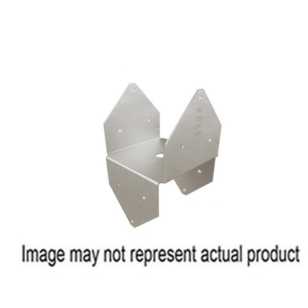 MiTek C46TZ Post Cap, 4 x 6 in Post/Joist, Steel, Galvanized