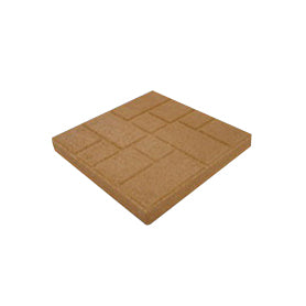 SOIL DOCTOR 10150471 Cobblestone Paving Stone, 16 in L, 16 in W, Beige
