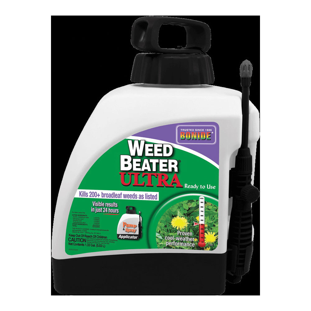 Bonide B70 3081 Ready-To-Use Weed Beater Ultra, Liquid, Spray Application, 1.33 gal