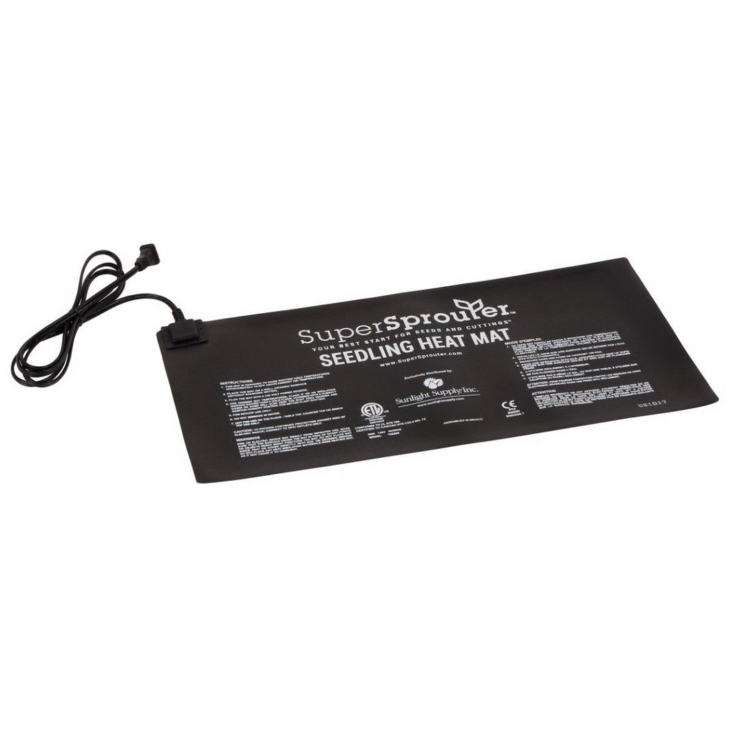 Super Sprouter Y03 726695 Seedling Heat Mat, 21 in L, 10 in W, 120 V