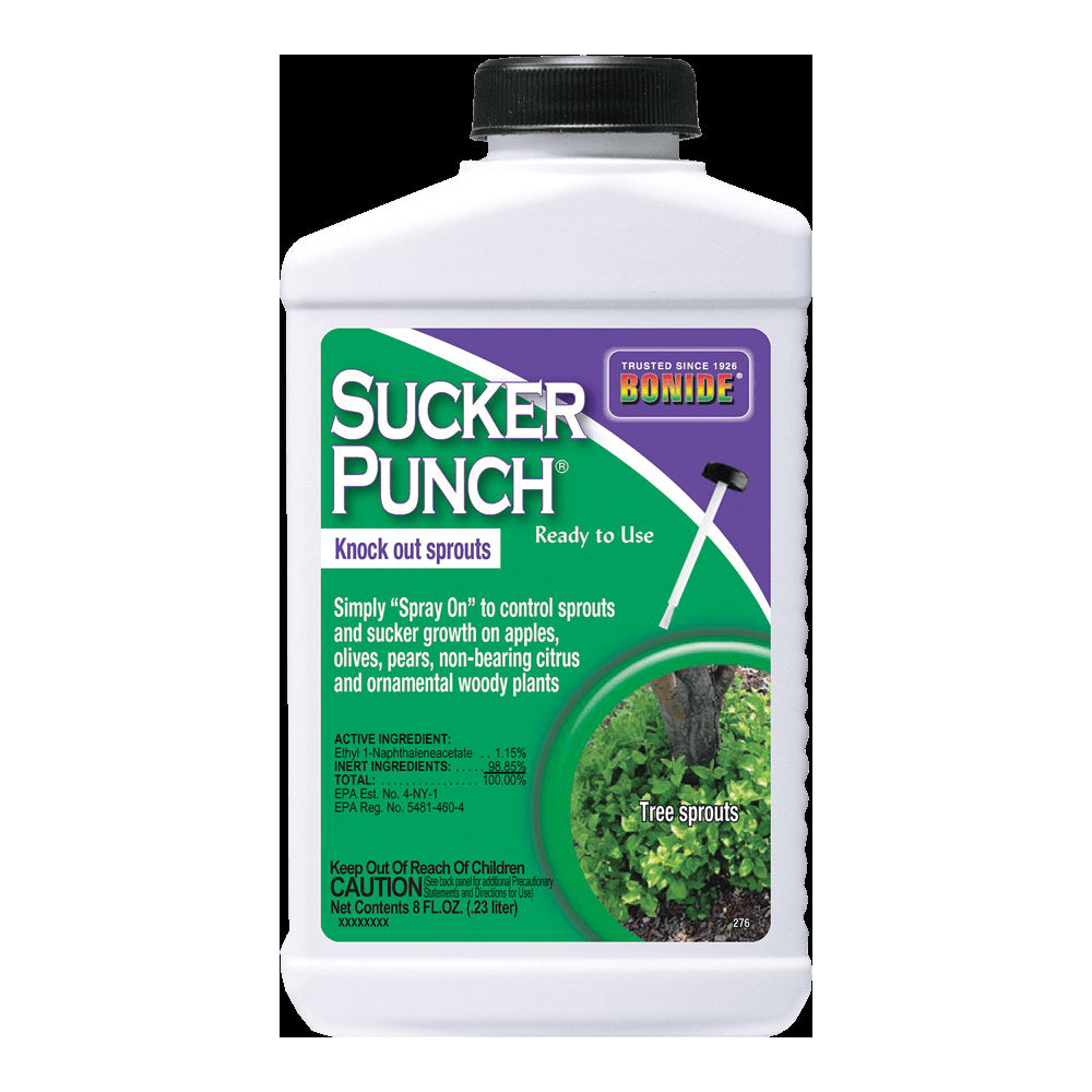 Bonide Sucker Punch B70 276 Ready-to-Use Plant Growth Regulator, Liquid, Brush, Spray Application, 8 oz Container