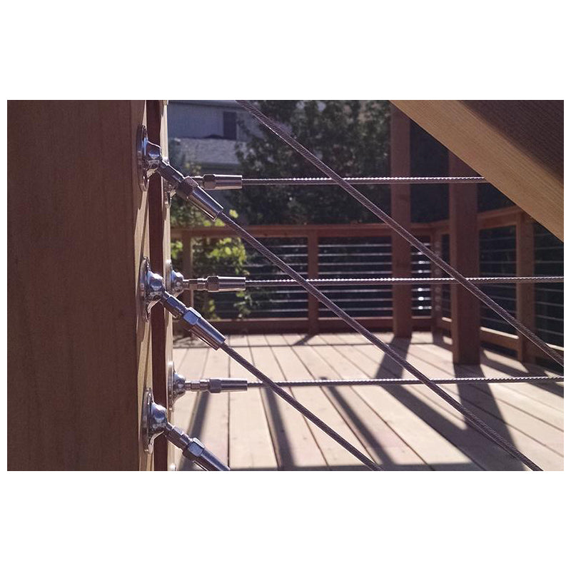 ATLANTIS RAILEASY C0981-S104 Swivel End, Stainless Steel