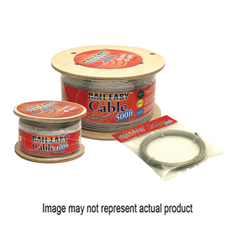 ATLANTIS RAILEASY C0978-4100 Railing Cable, Stainless Steel